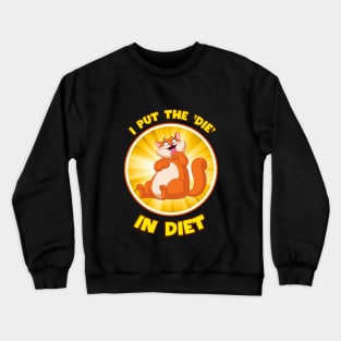 Paws for Thought: A Feline Diet Revolution Crewneck Sweatshirt